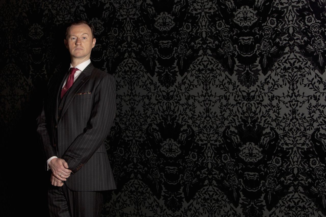 Super Hi Res Mycroft Holmes Pt Adler Wallpaper Promo Image