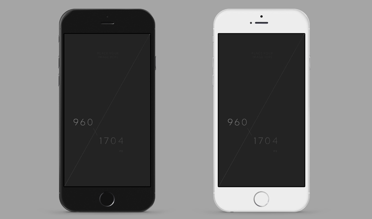 Creative And Atmospheric Realistic iPhone Psd Mockup