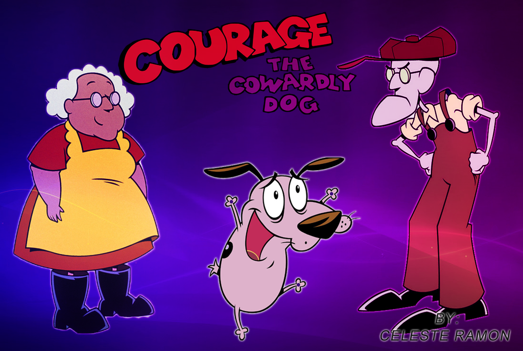 Courage The Cowardly Dog Wallpaper By Celtakerthebest