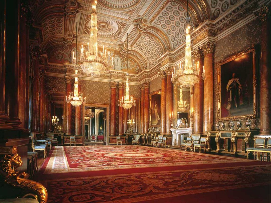 Buckingham Palace Interior Wallpaper
