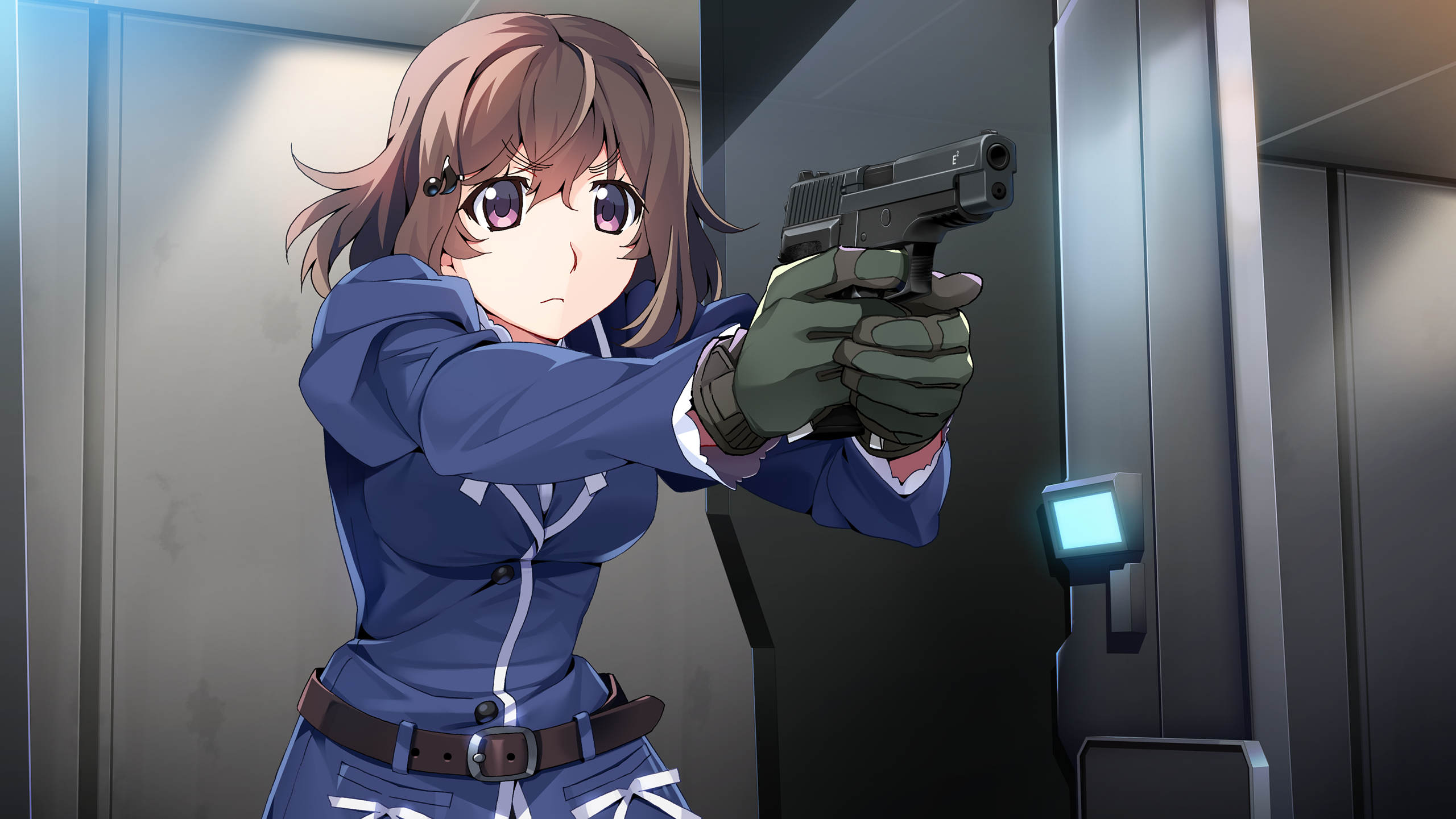 Arisaka Shiori Grisaia Phantom Trigger Wallpaper