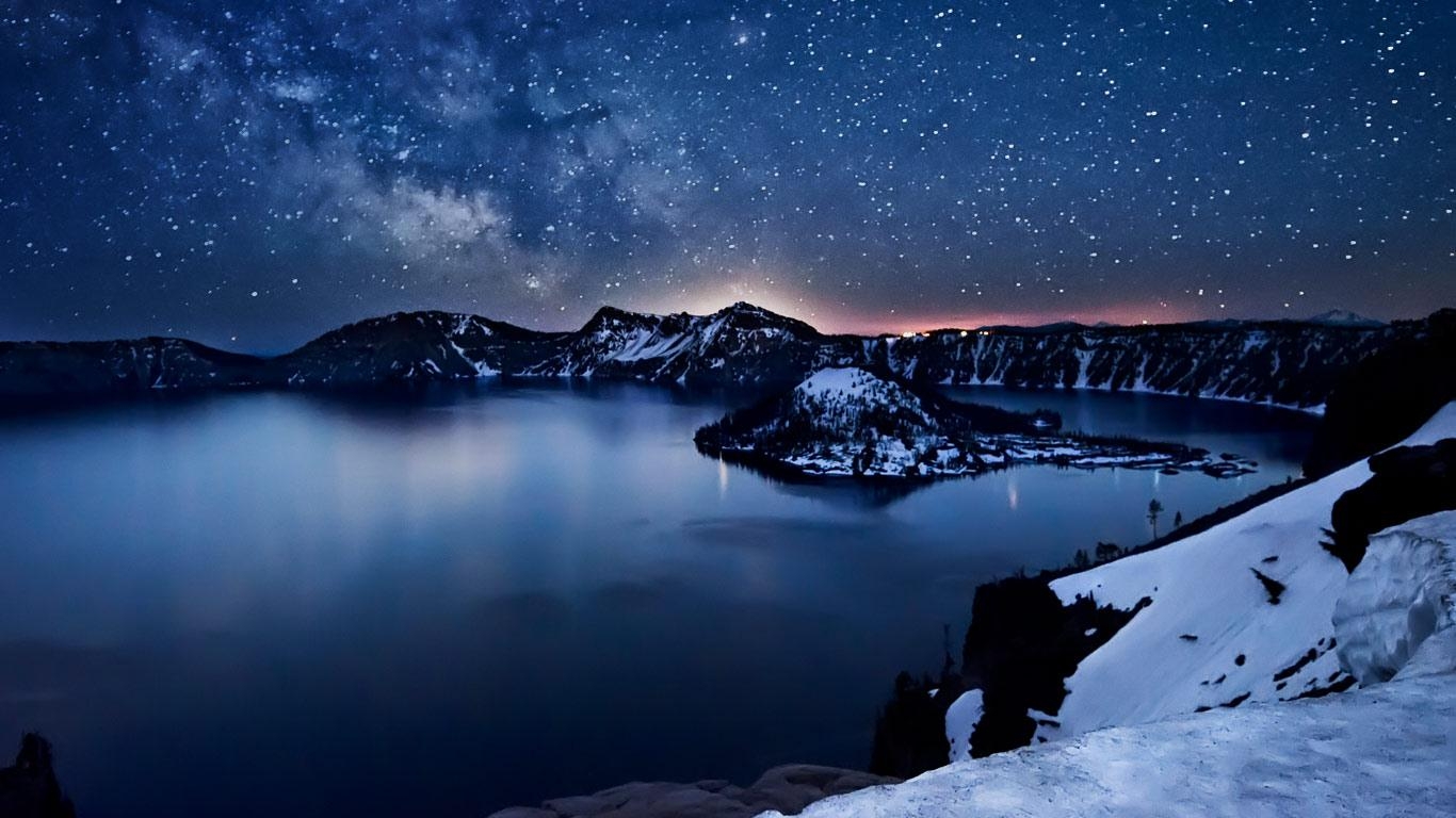 Crater Lake Oregon Nagesh Mahadev Bing Canada Wallpaper Pictures