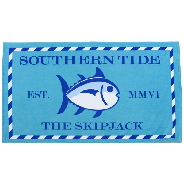 Southern Tide Logo Beach Towel