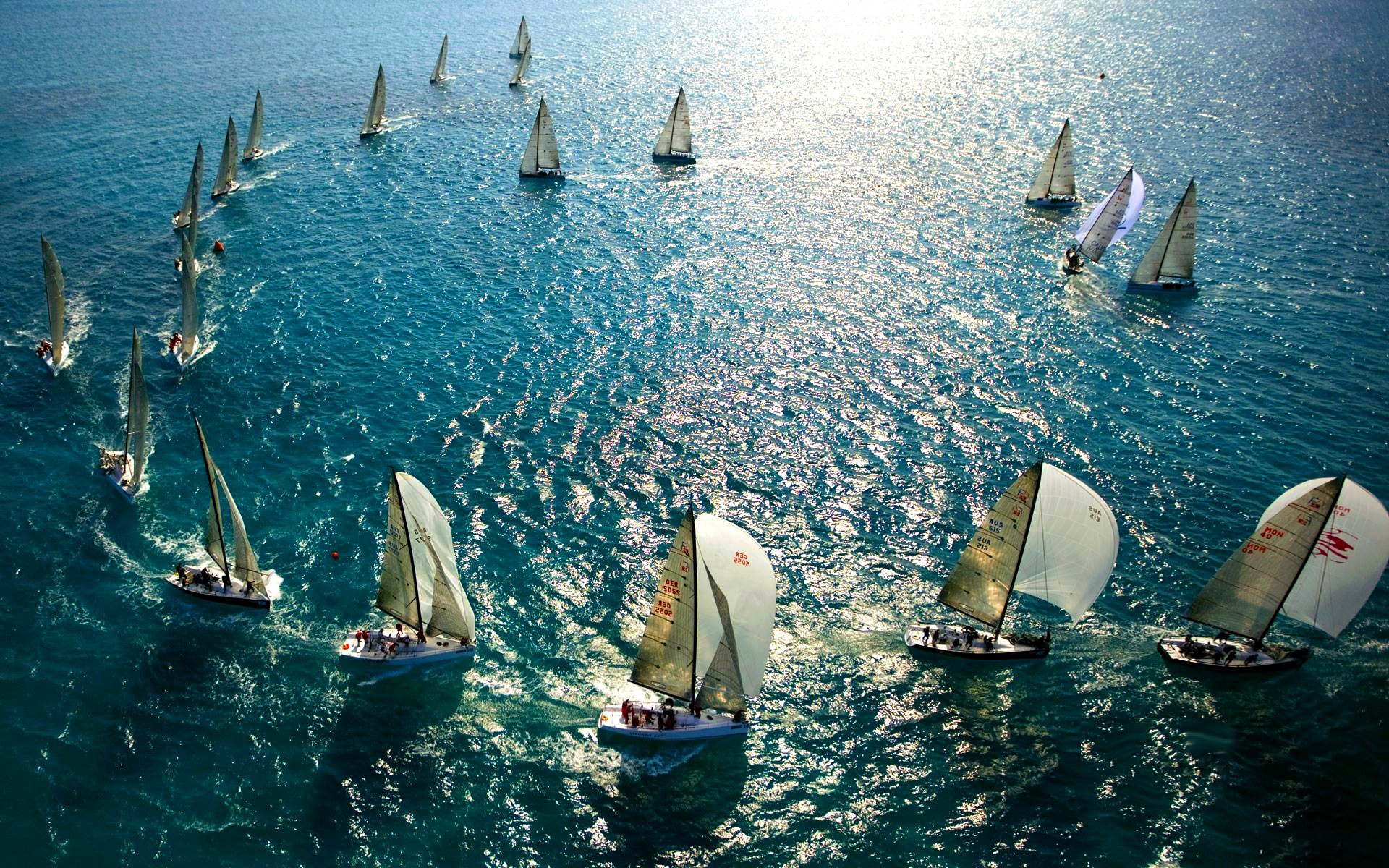 50 Racing Sailboat Wallpaper Wallpapersafari