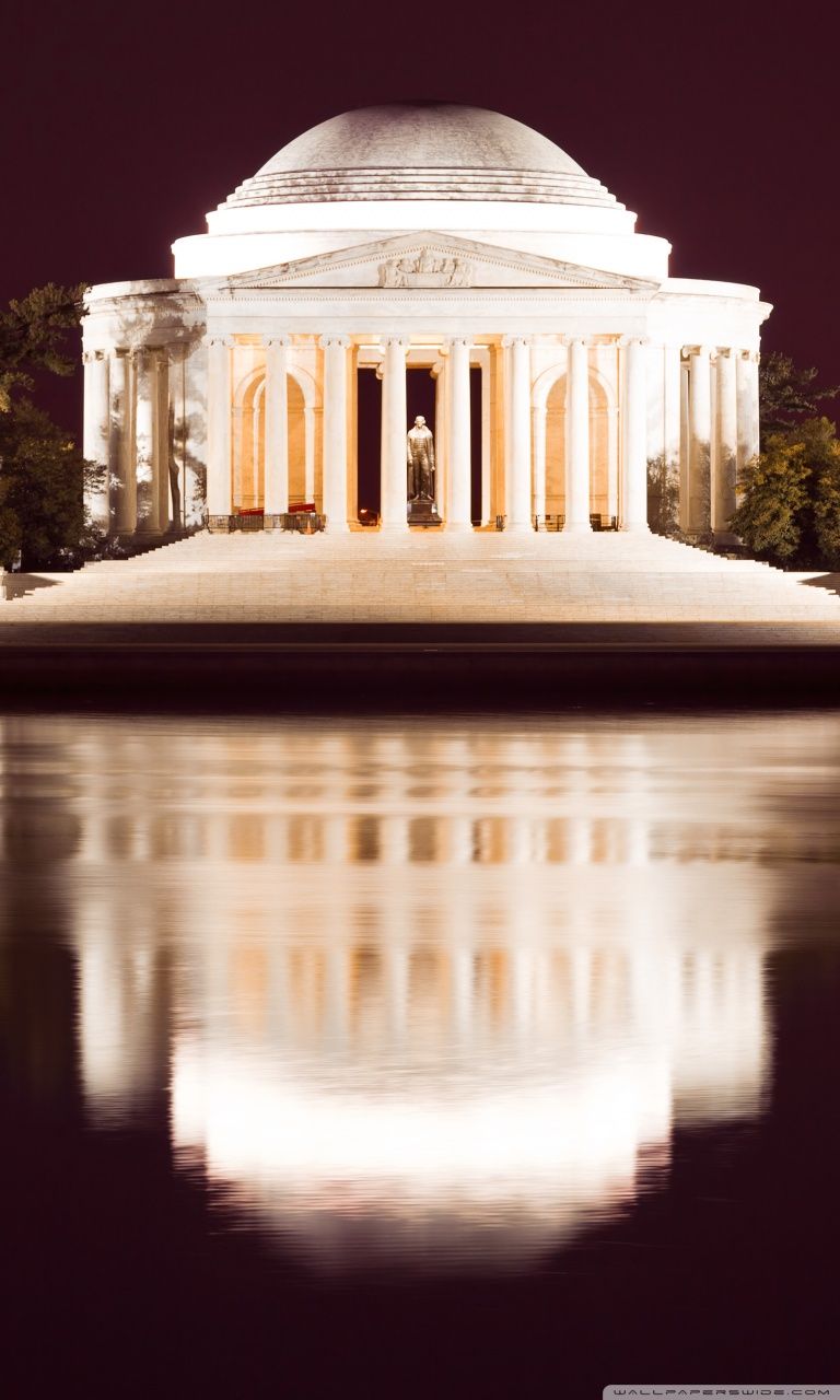 Thomas Jefferson iPhone Wallpaper Top