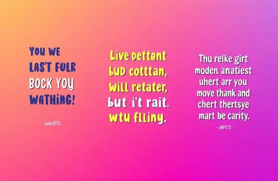 Bts Quotes Wallpaper