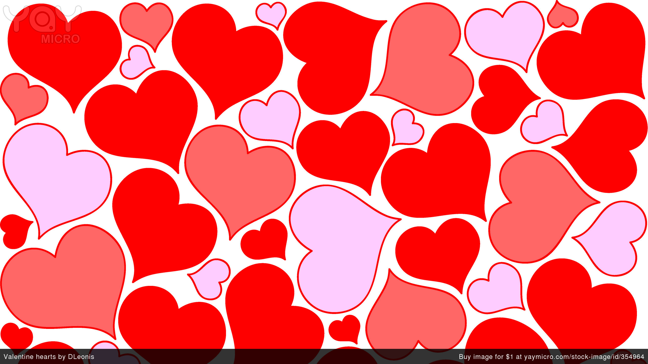 Free Wallpapers for Desktop   Valentine Hearts Valentine Heart