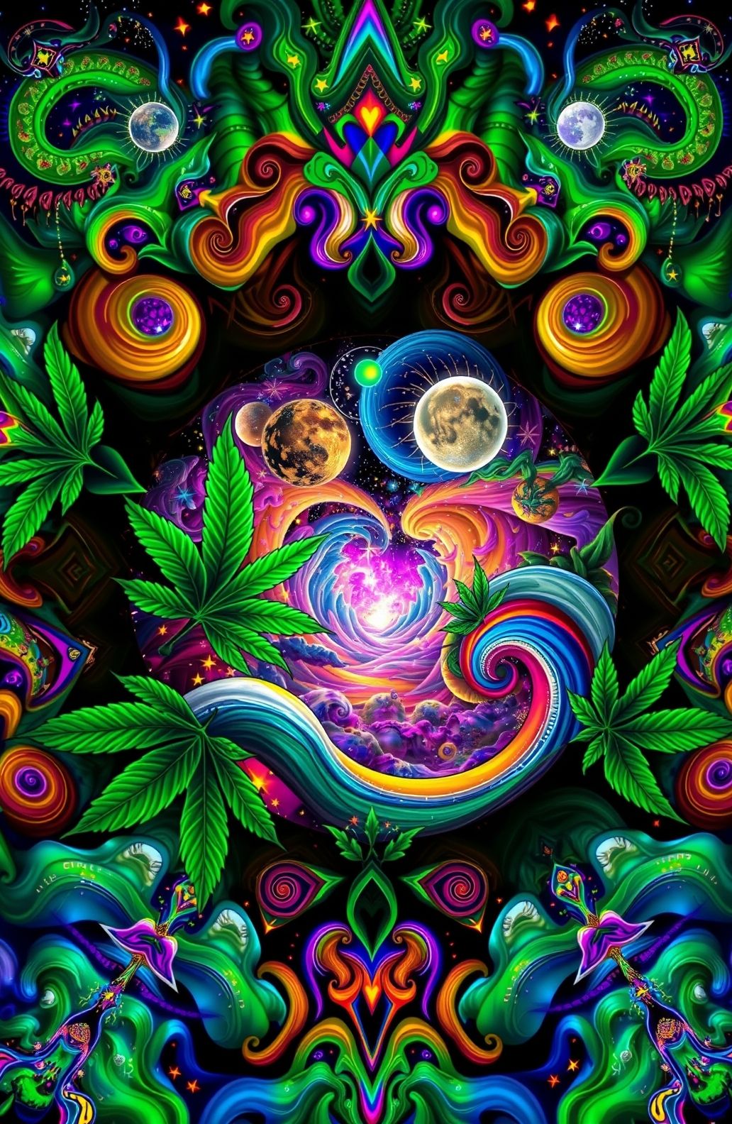 Trippy Stoner Wallpaper