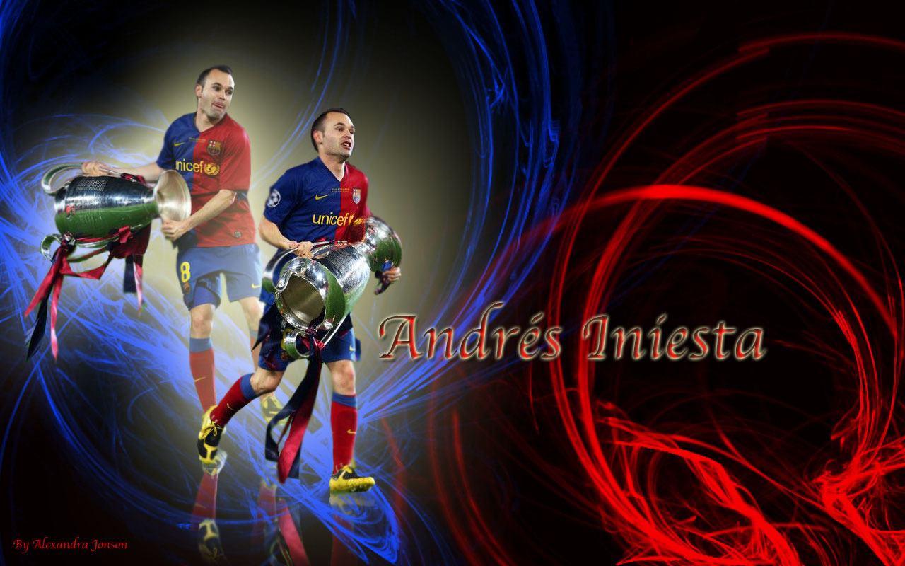 Andres Iniesta Football Wallpaper