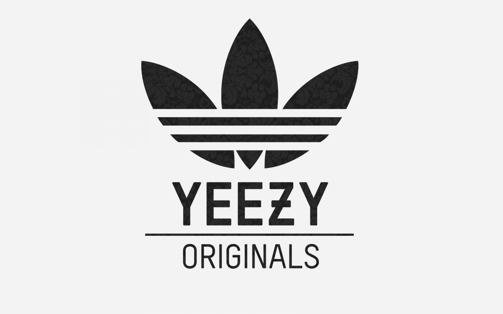 Download Wallpaper 1920x1200 Adidas Yeezy Logo 1920x1200