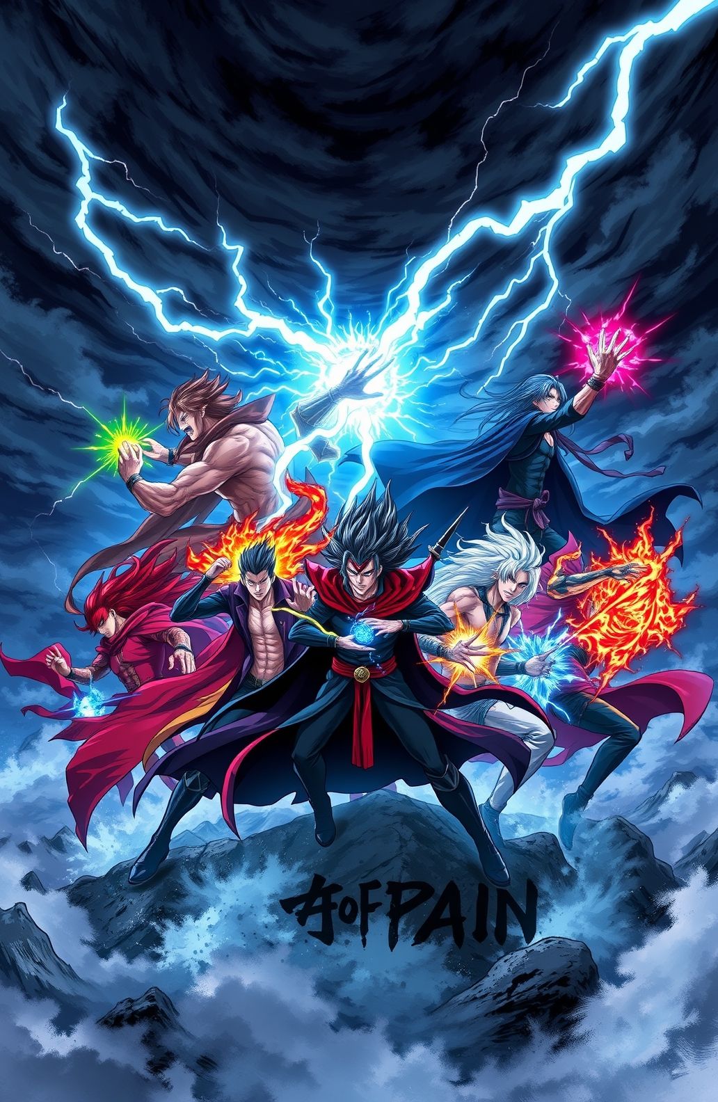Six Paths Of Pain Wallpaper