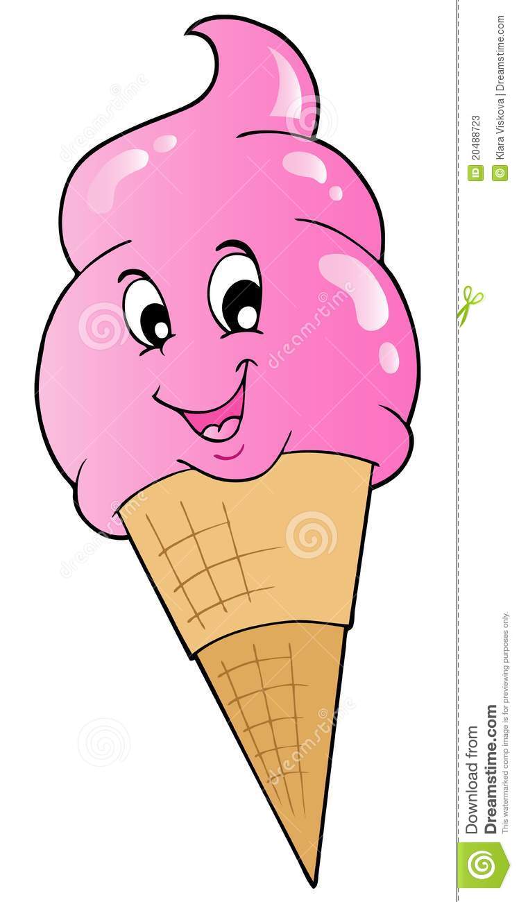 Wallpaper Ice Cream Cartoon