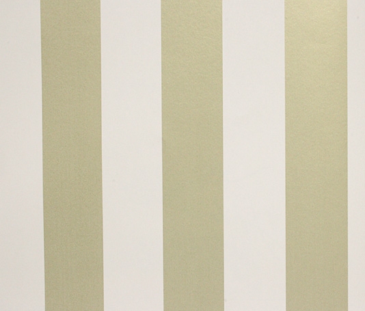Eyebrow Striped Wallpaper Gold And White