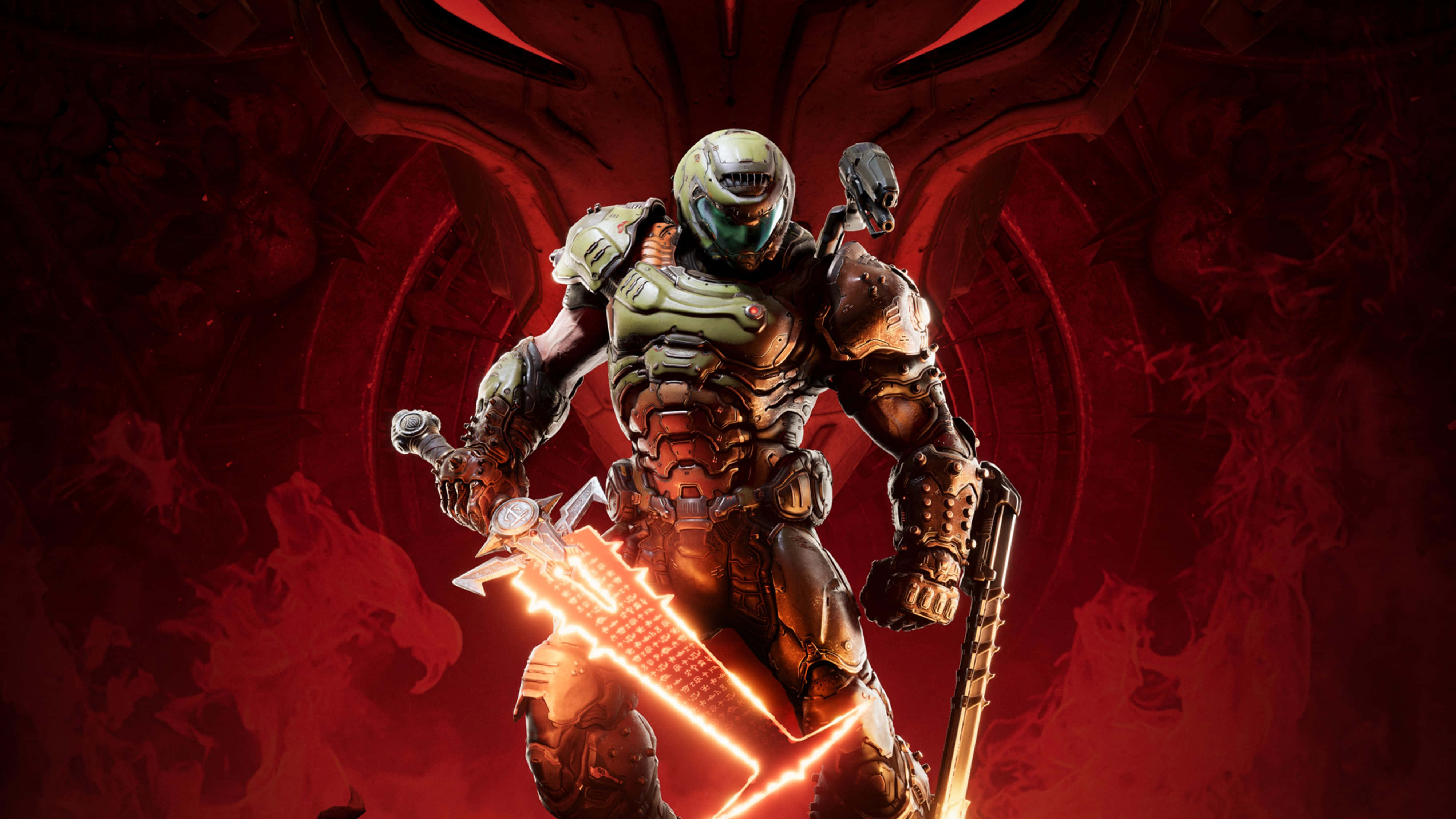 En Eternal Doom 4k X Wallpaper