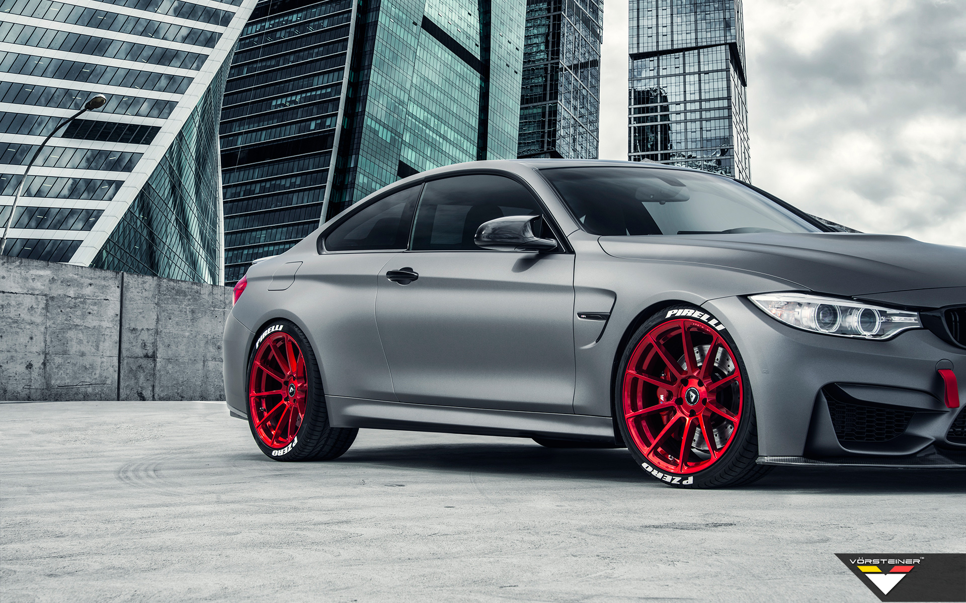 Frozen Gray Bmw M4 R1 Motorsports Build4 Wallpaper