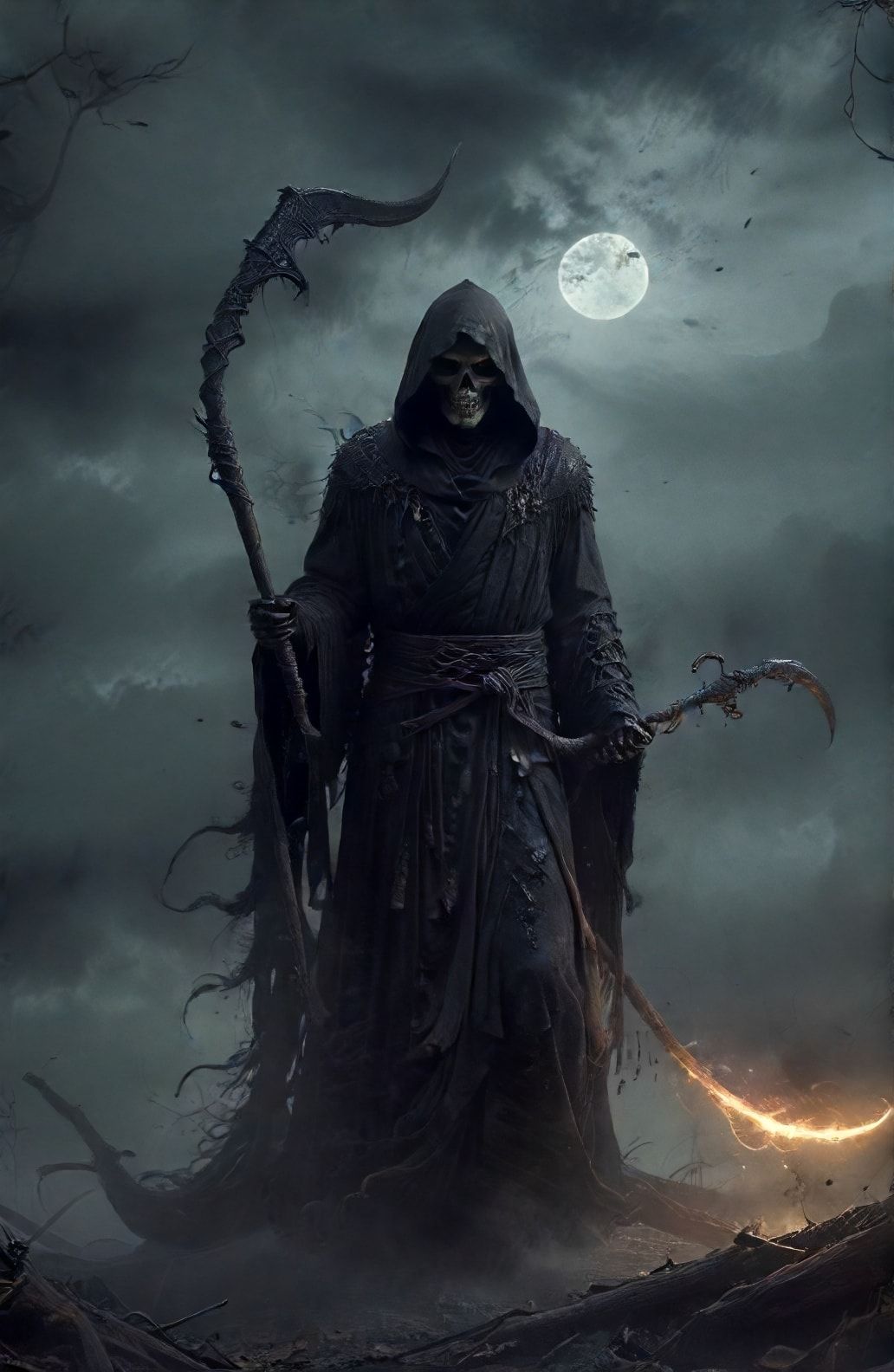 Badass Grim Reaper Wallpaper