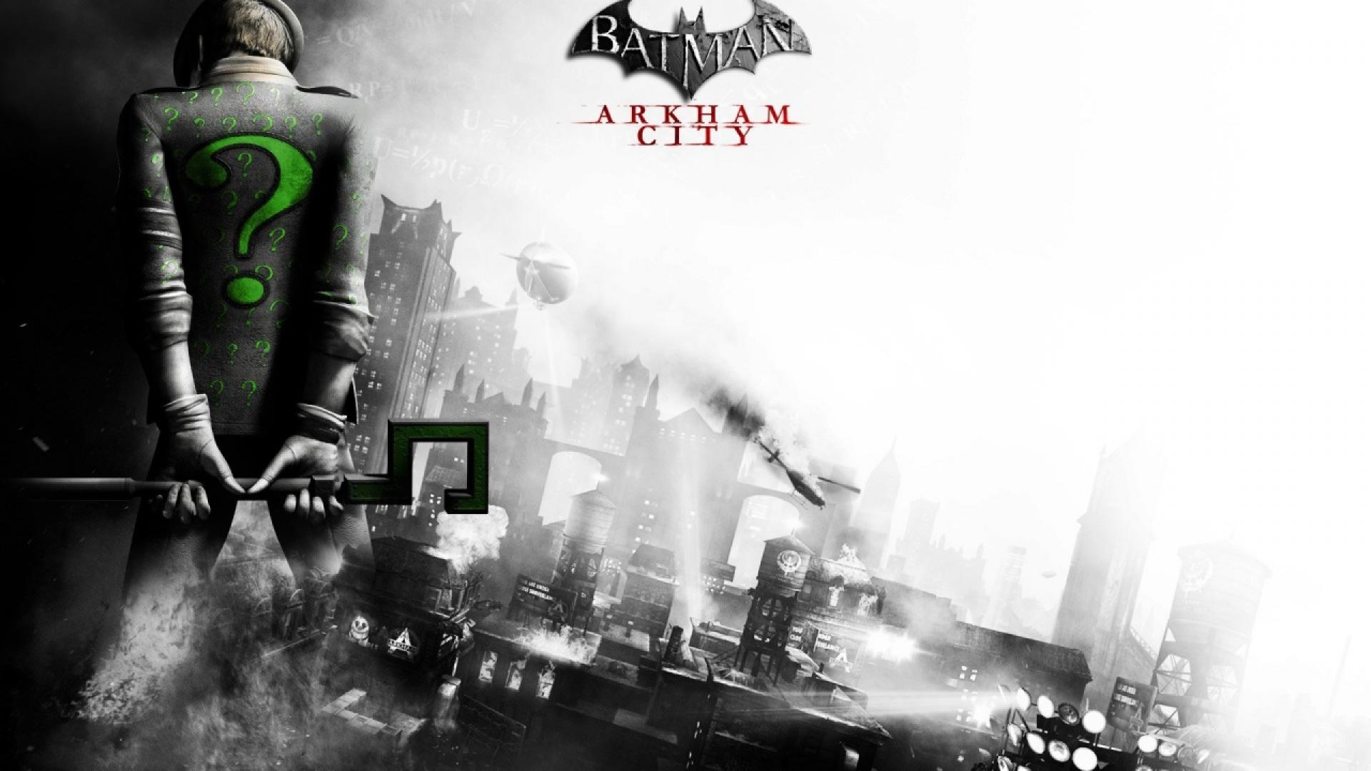 the riddler batman arkham city HD 169 1280x720 1366x768 1600x900