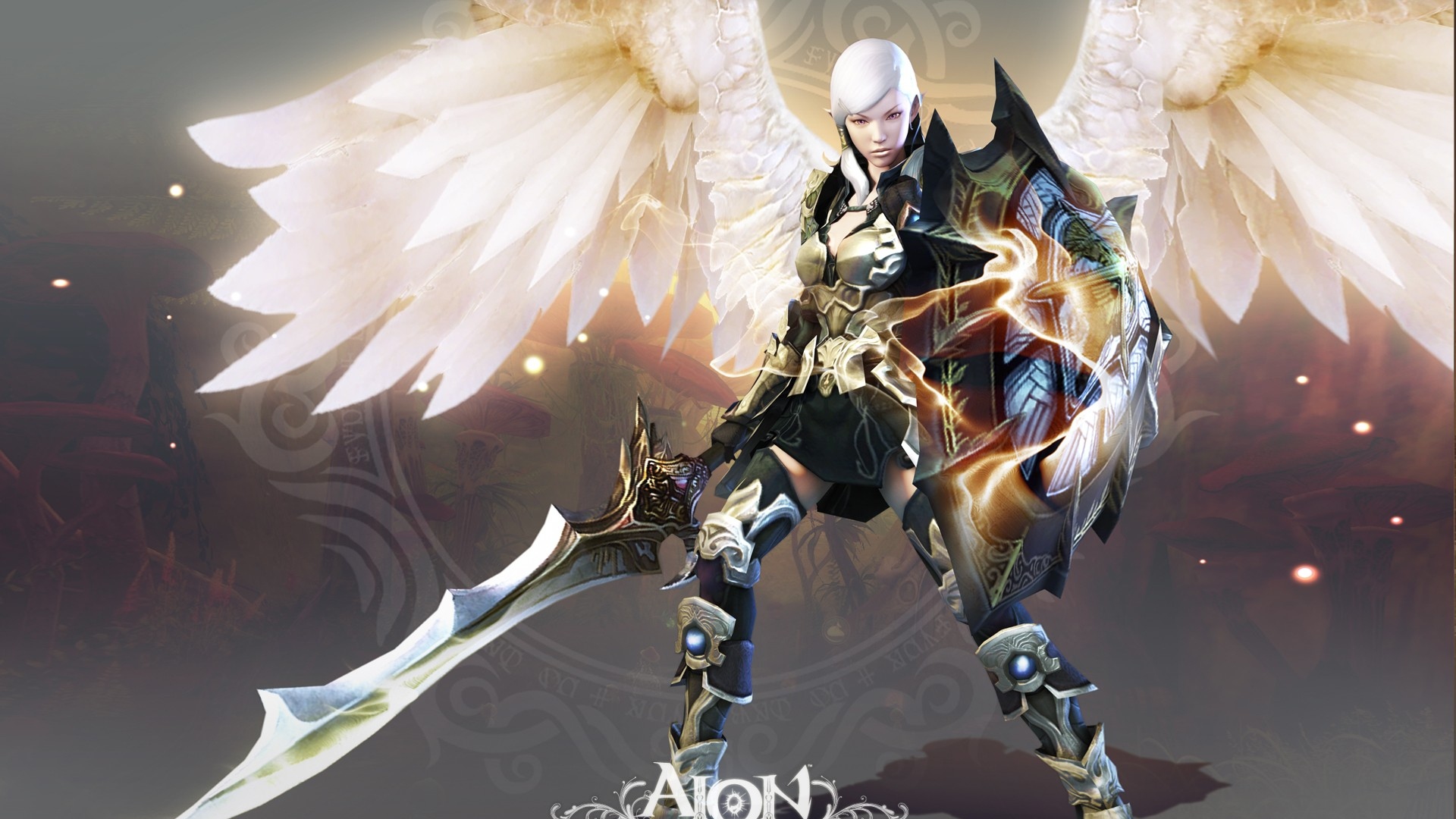 Wallpaper Aion The Tower Of Eternity Wings Cloak
