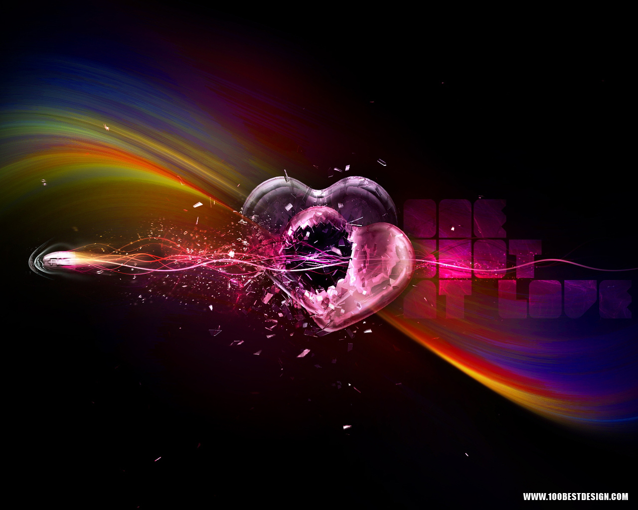  and Background abstract colorful love wallpaper 100 Best Design