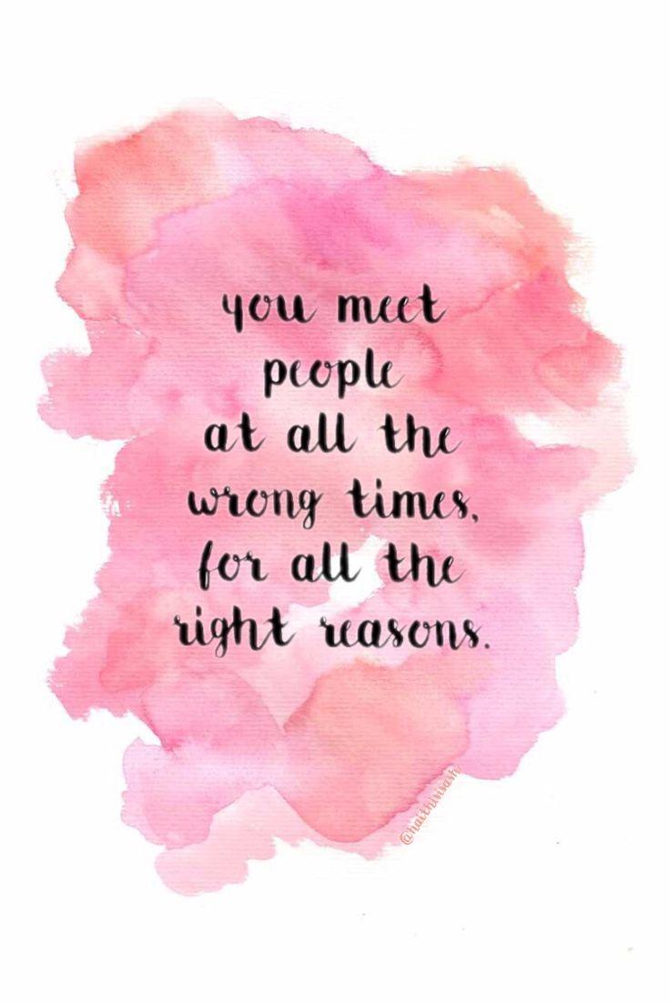 Pink Watercolor Background With Quote Black Cursive Writing And