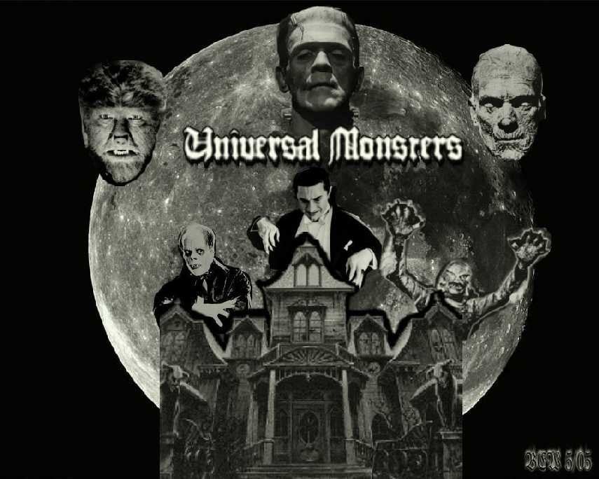 Universal Monster Wallpaper Universal monsters 2005 by 855x684