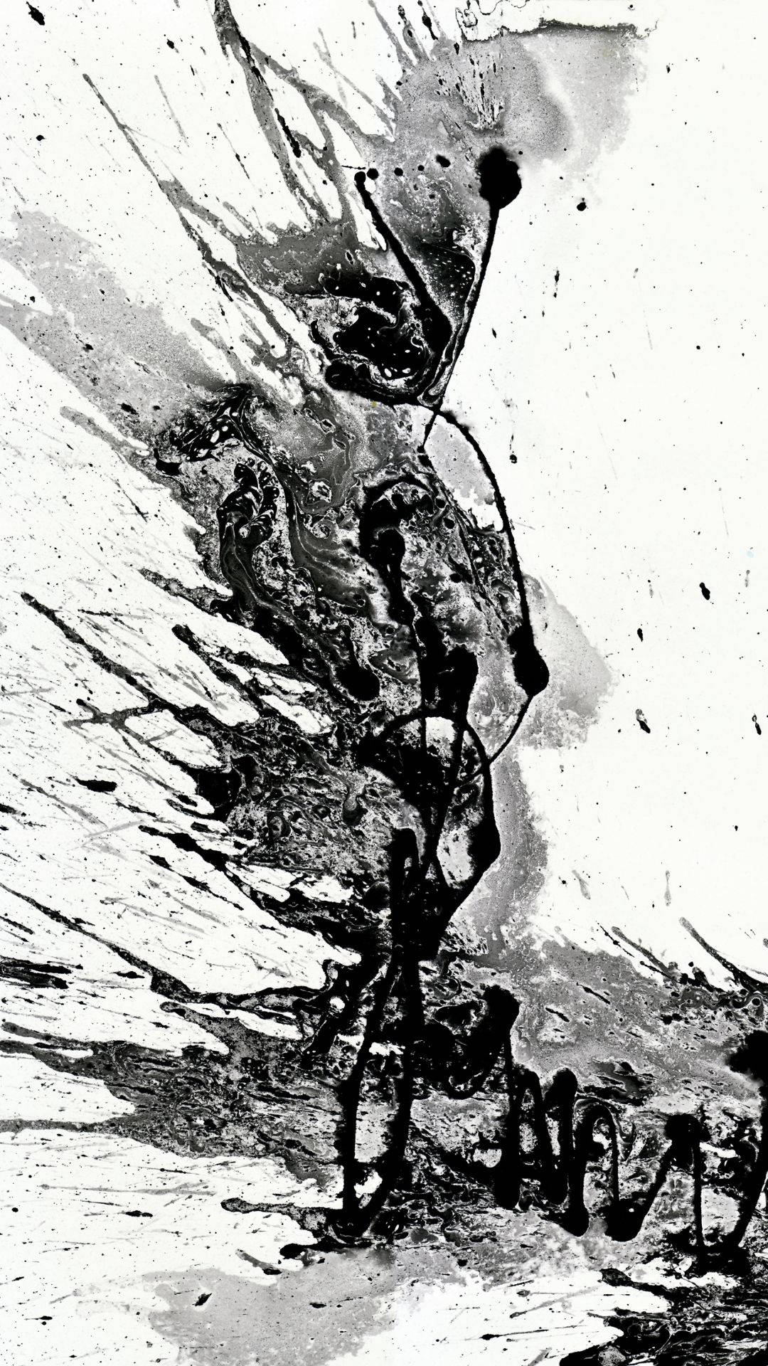 Black And White Art Wallpaper