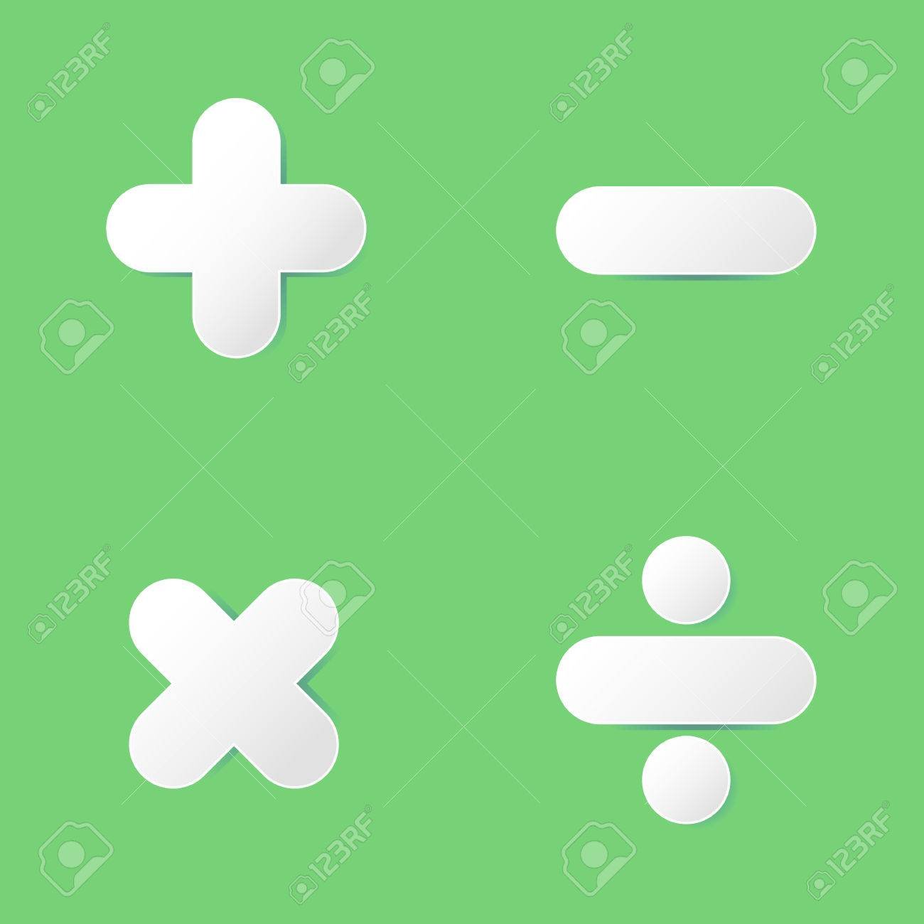 free-download-basic-math-symbol-plus-minus-multiply-divide-in-paper-cut