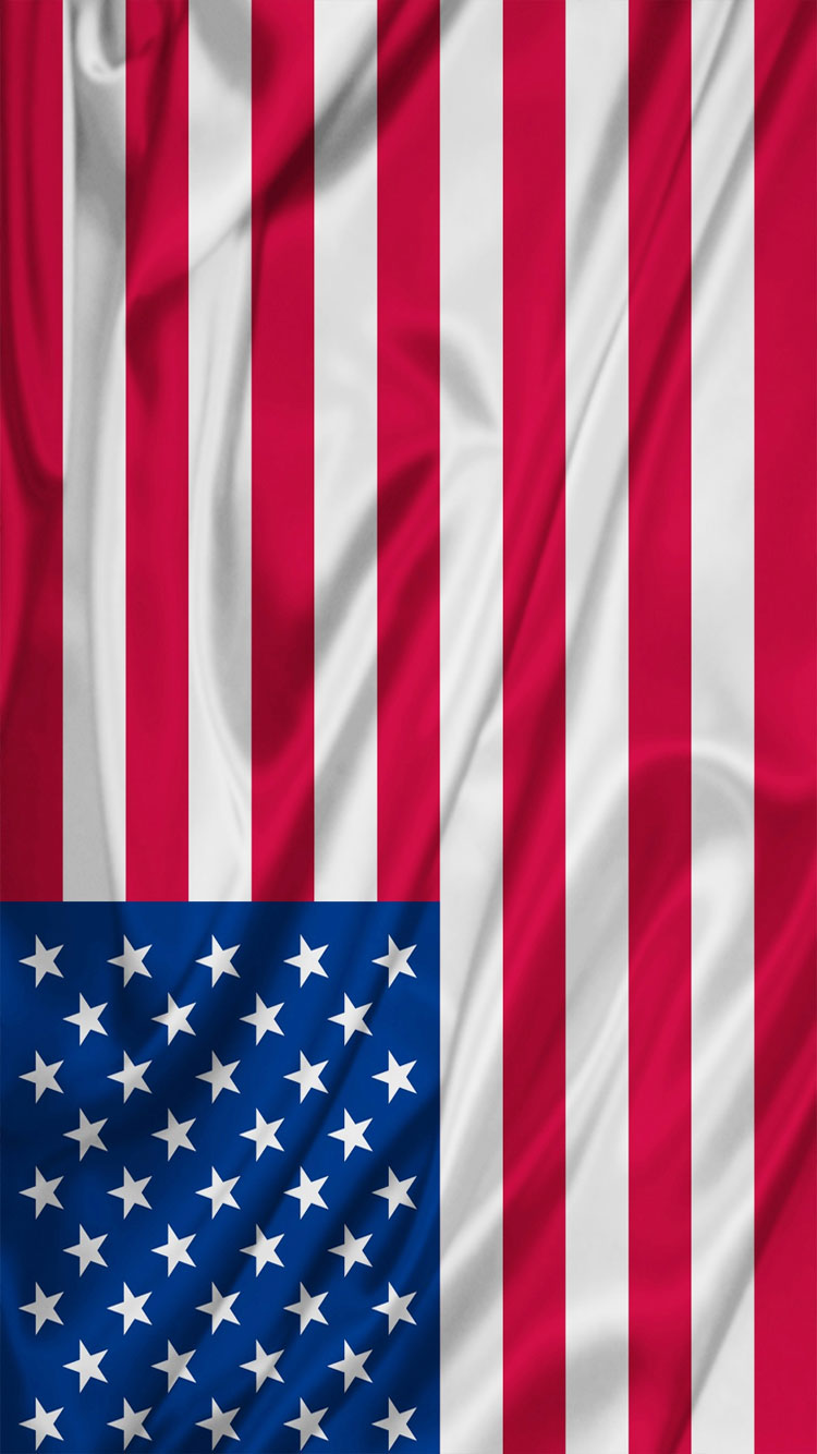 Patriotic American Flag iPhone Wallpaper