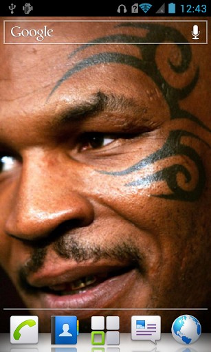Bigger Mike Tyson HD Live Wallpaper For Android Screenshot