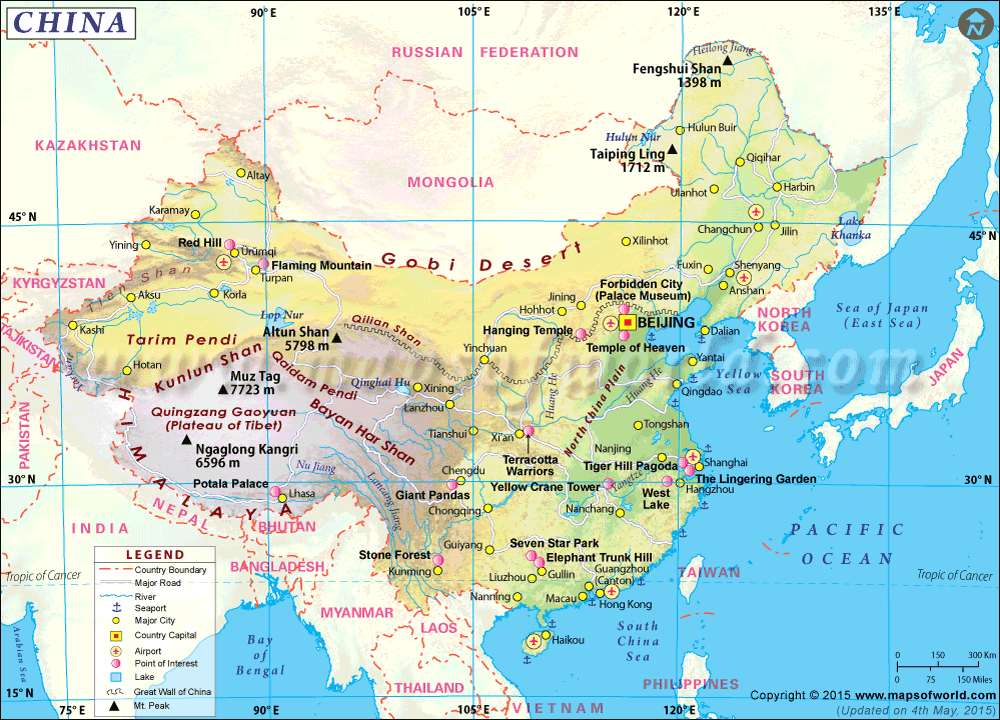 China Earthquake Map Area Affected By In