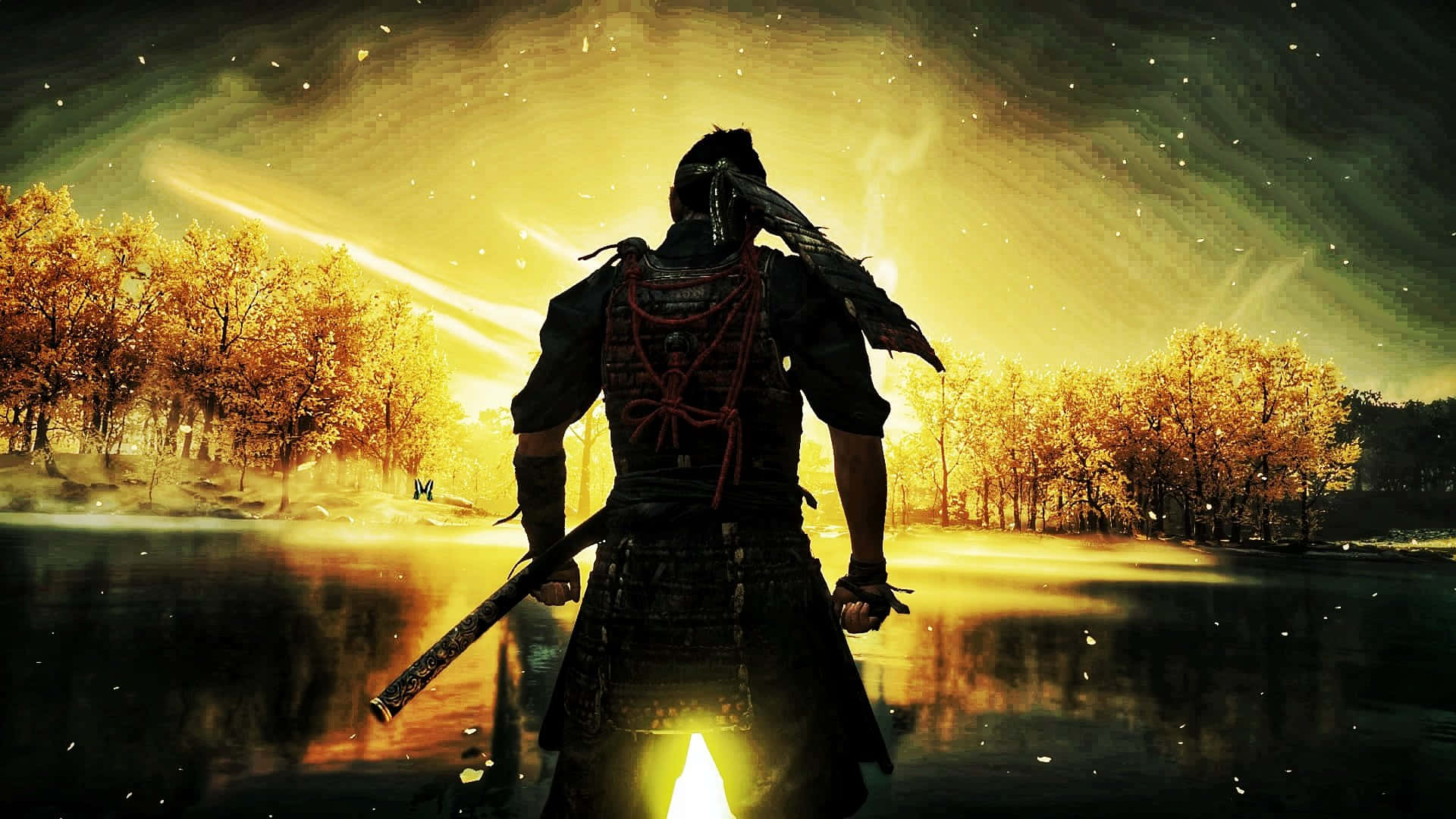 Ghost Of Tsushima Background Wallpaper