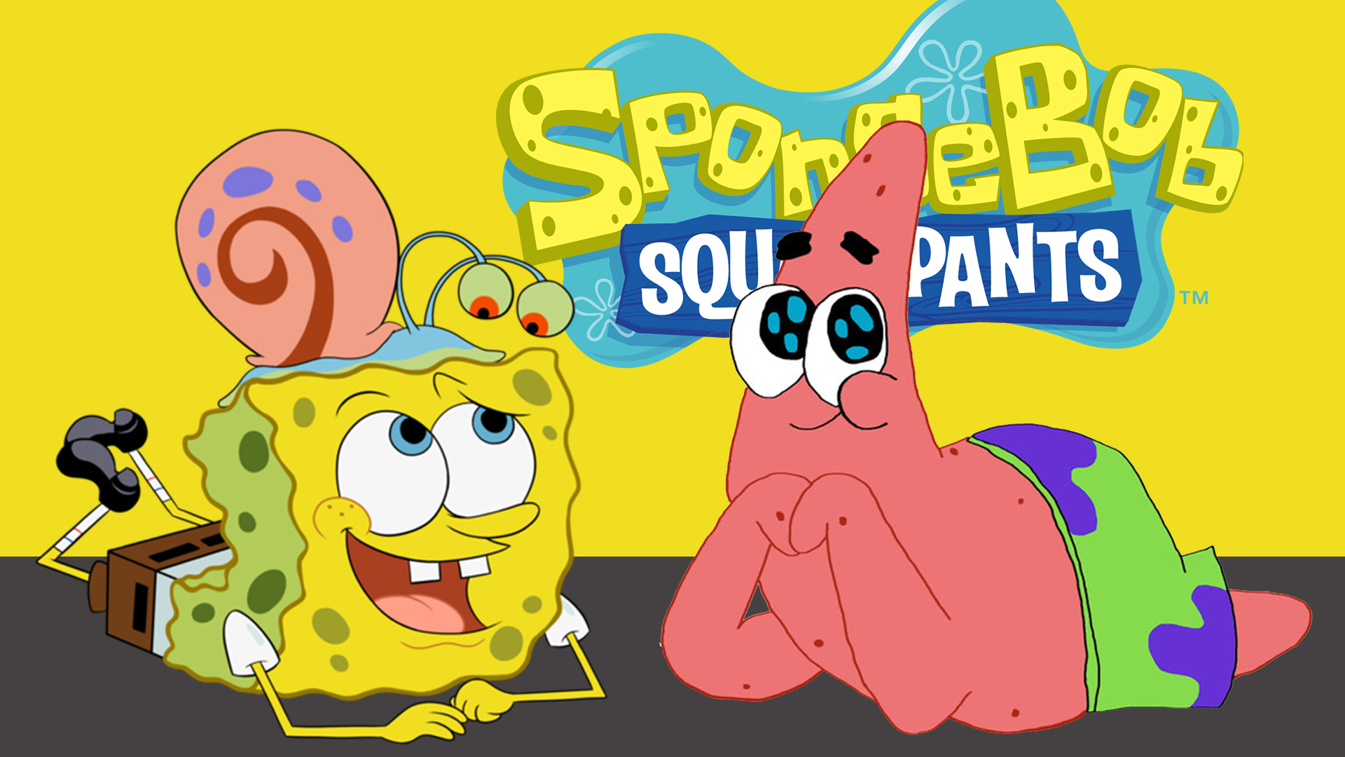 Spongebob And Patrick Star Wallpaper
