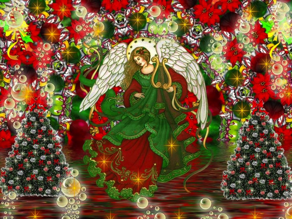 Christmas Angel Wallpaper Angels