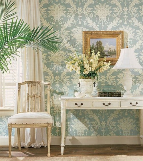 Wallpaper And Country French Style Inspiring Interiors