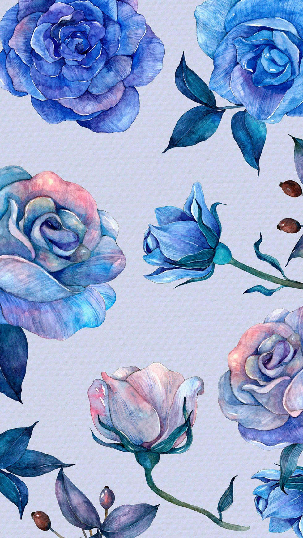 Top Cute Blue Phone Wallpaper Full HD 4k To Use