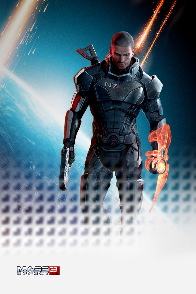Mass Effect iPhone Wallpaper By Dseo