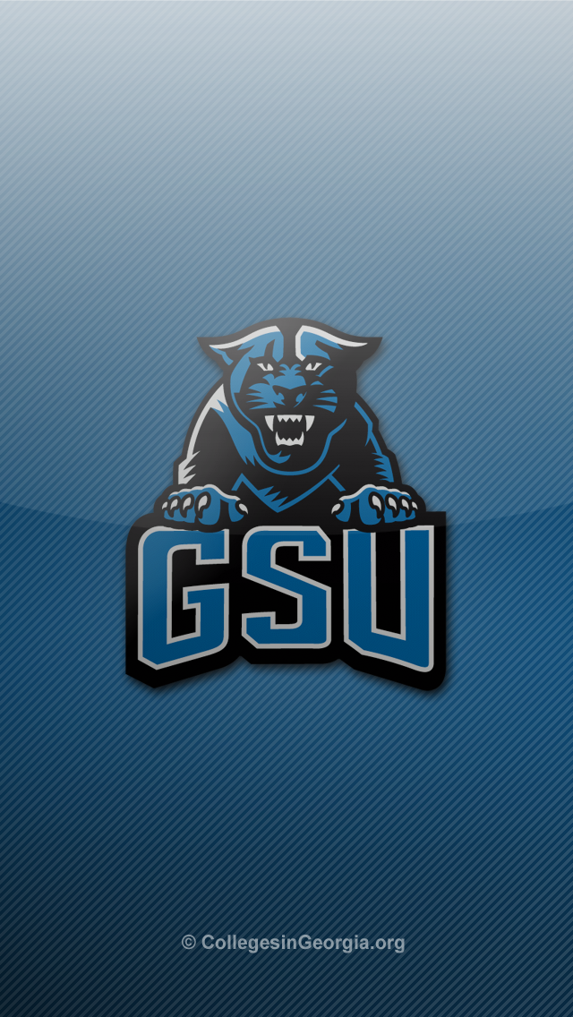 Thumbs Georgia State Panthers iPhone Wallpaper
