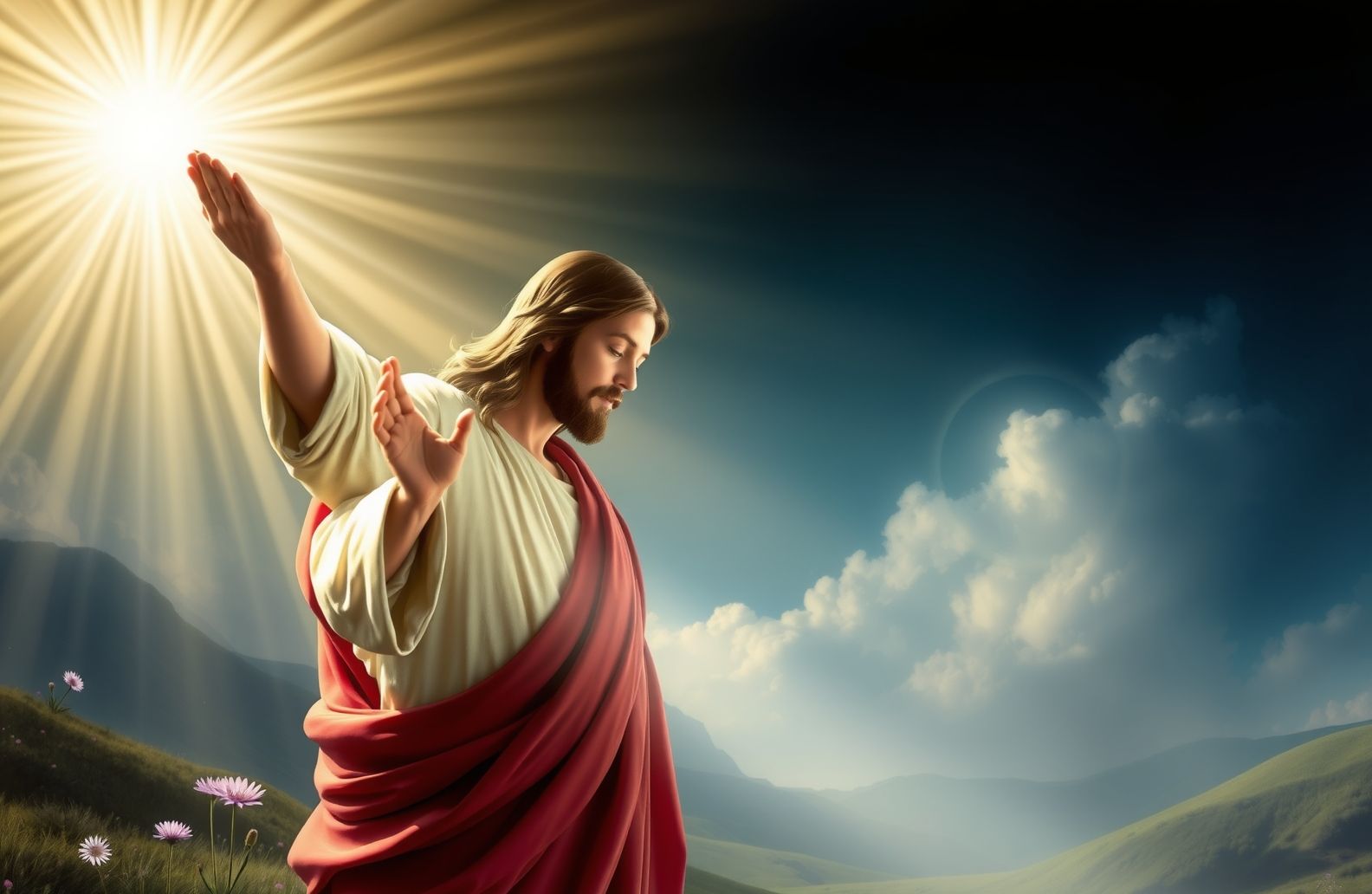 Jesus Christ Mother Mary Wallpaper