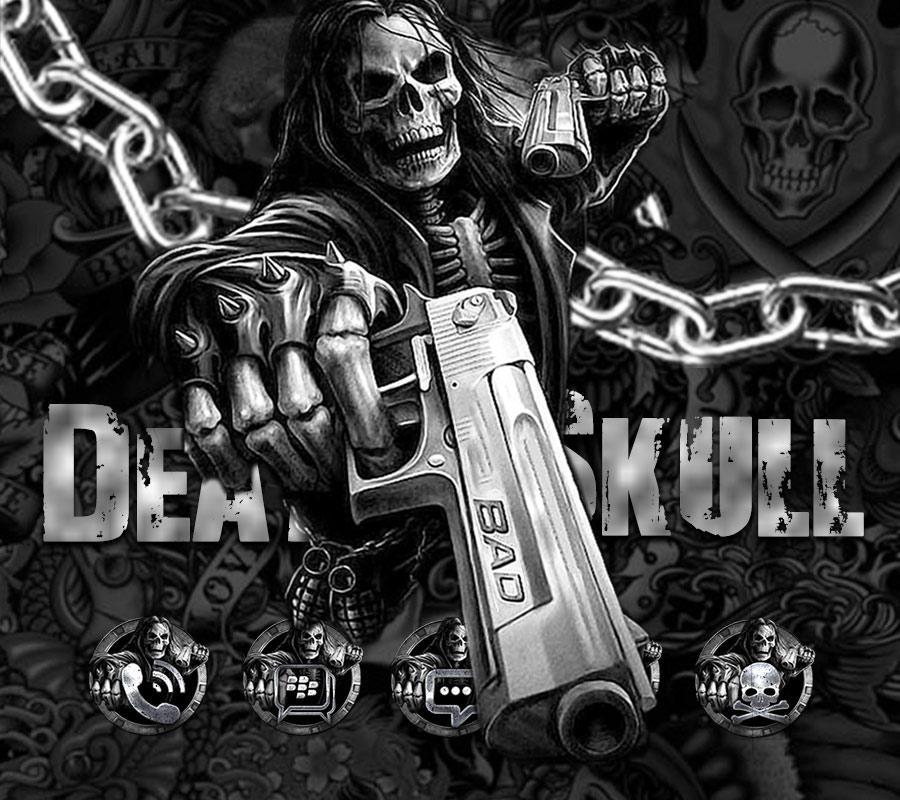 Death Skull Theme Wallpaper For Android Apk