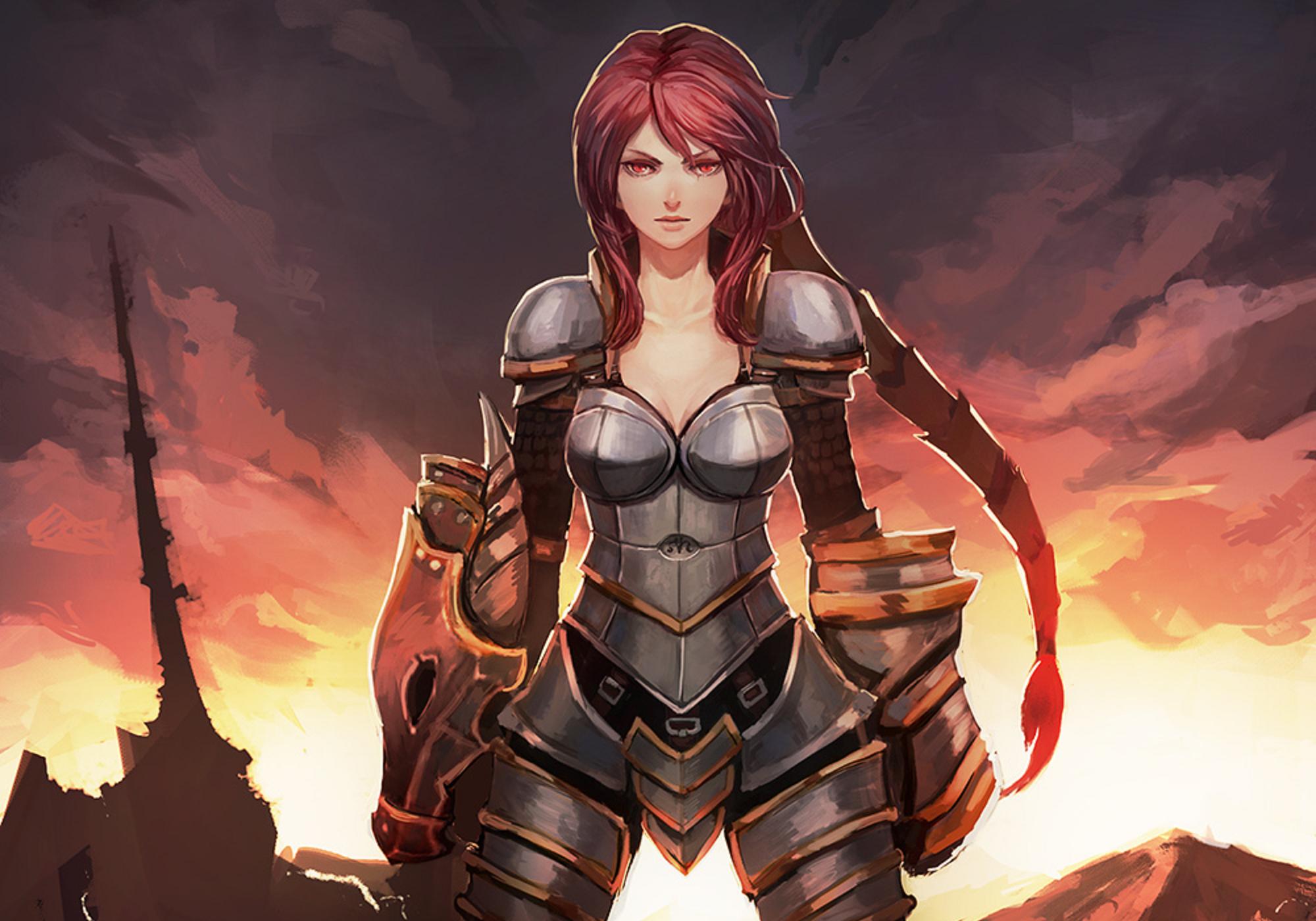 Shyvana League Of Legends HD Wallpaper Background Image