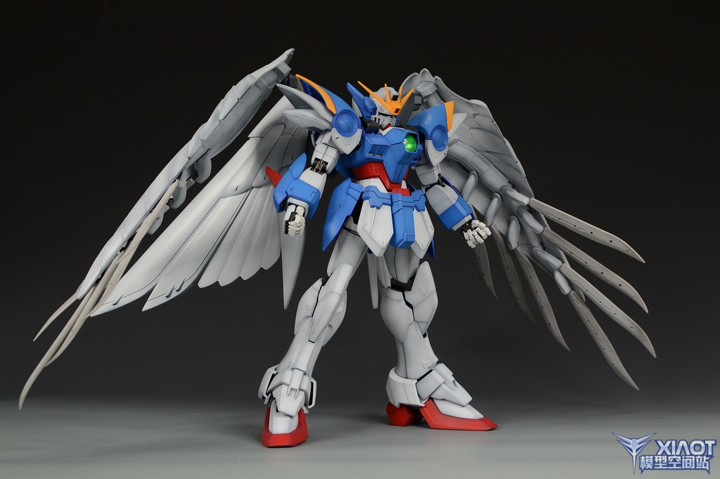 Pg Wing Gundam Zero Custom Assembled Painted Full Photore No