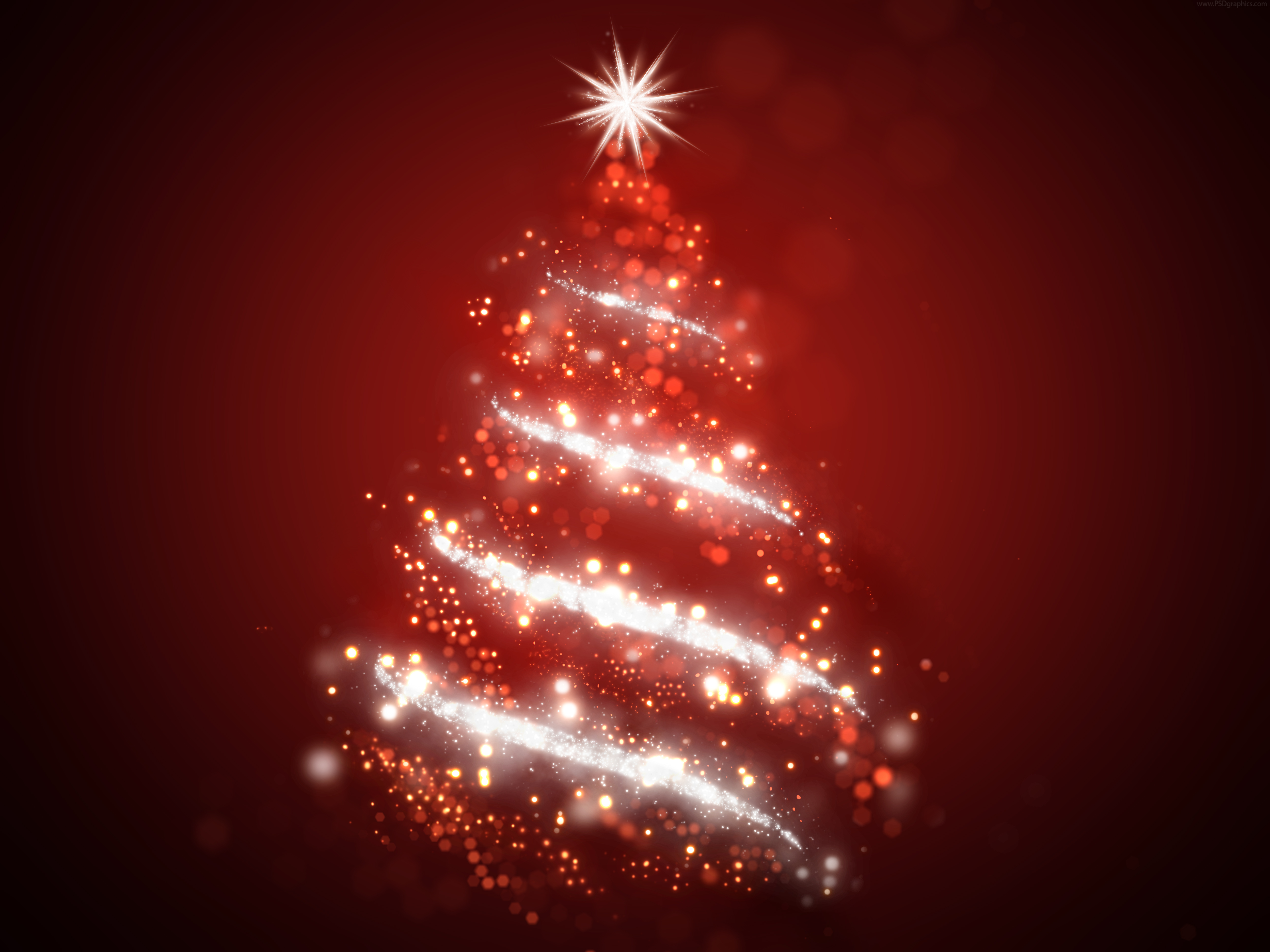 Christmas Tree Background Psdgraphics