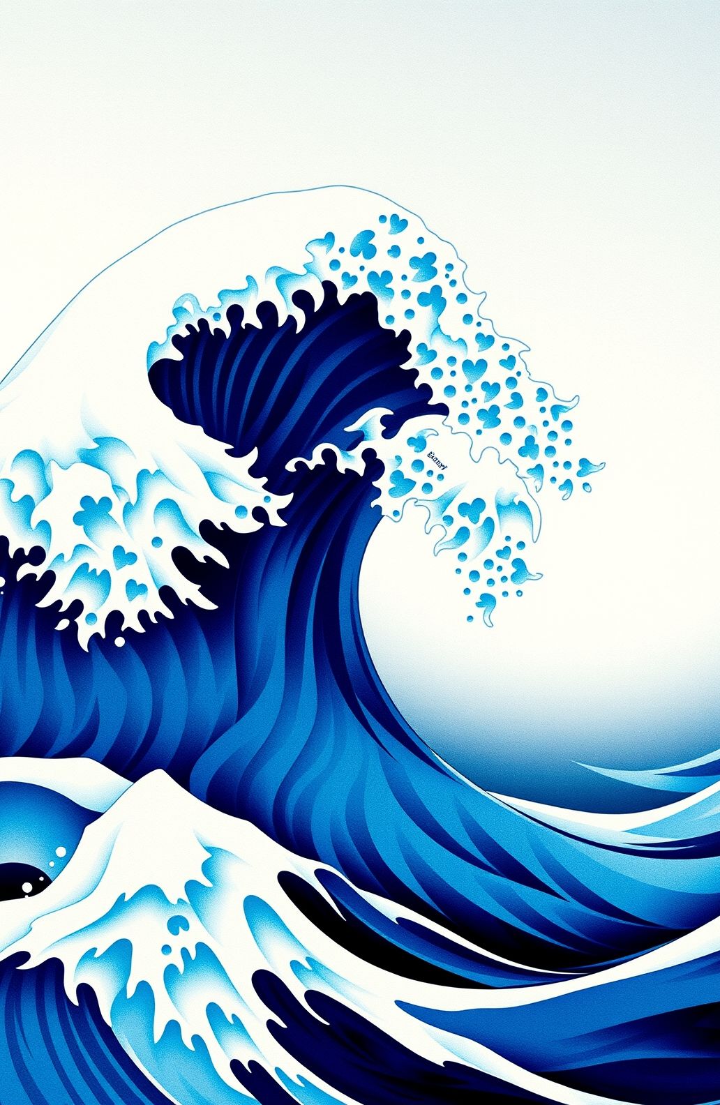 Japanese Wave Wallpaper