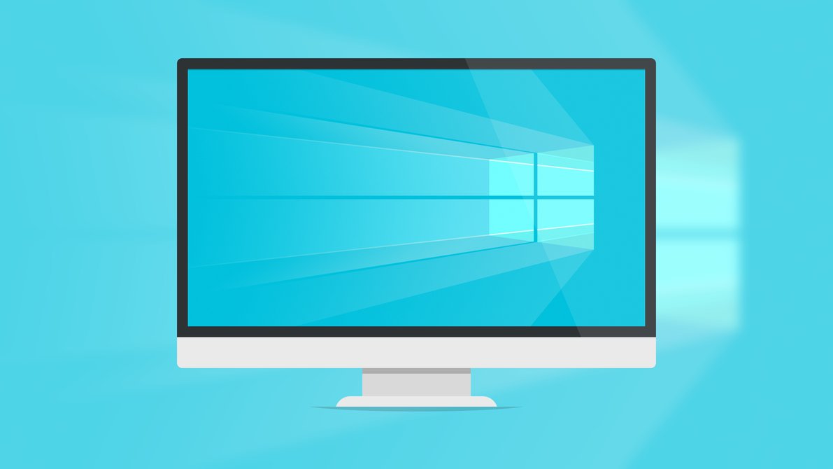 Windows 10 Bliss At Night Minimal, windows-10, windows, computer,  minimalism, HD wallpaper