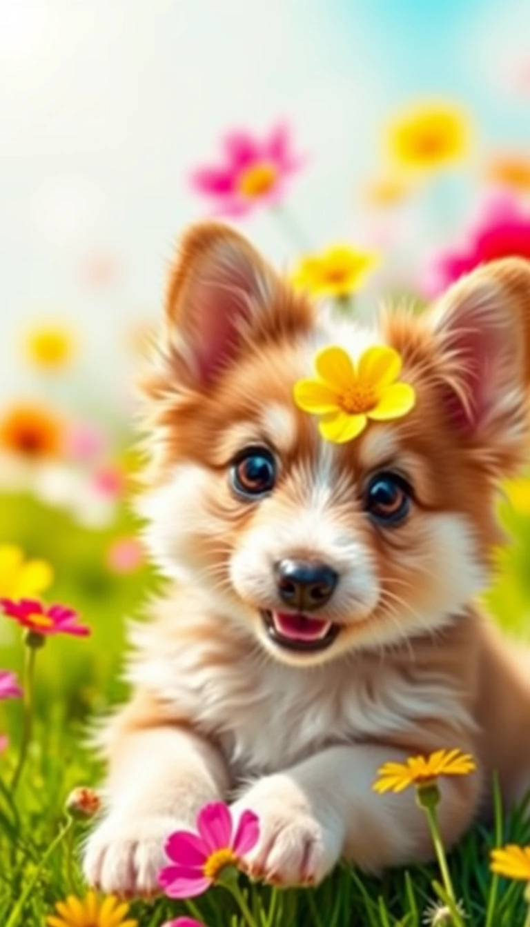 Cute Dog Phone Wallpaper