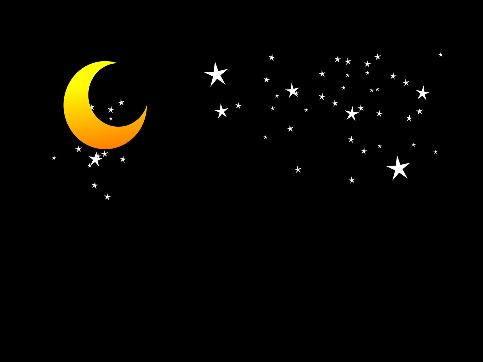 Free download Moon and Stars PPT Backgrounds Template for Presentation PPT  [1600x1200] for your Desktop, Mobile & Tablet | Explore 63+ Moon And Stars  Background | Sun Moon Stars Wallpaper, Moon and