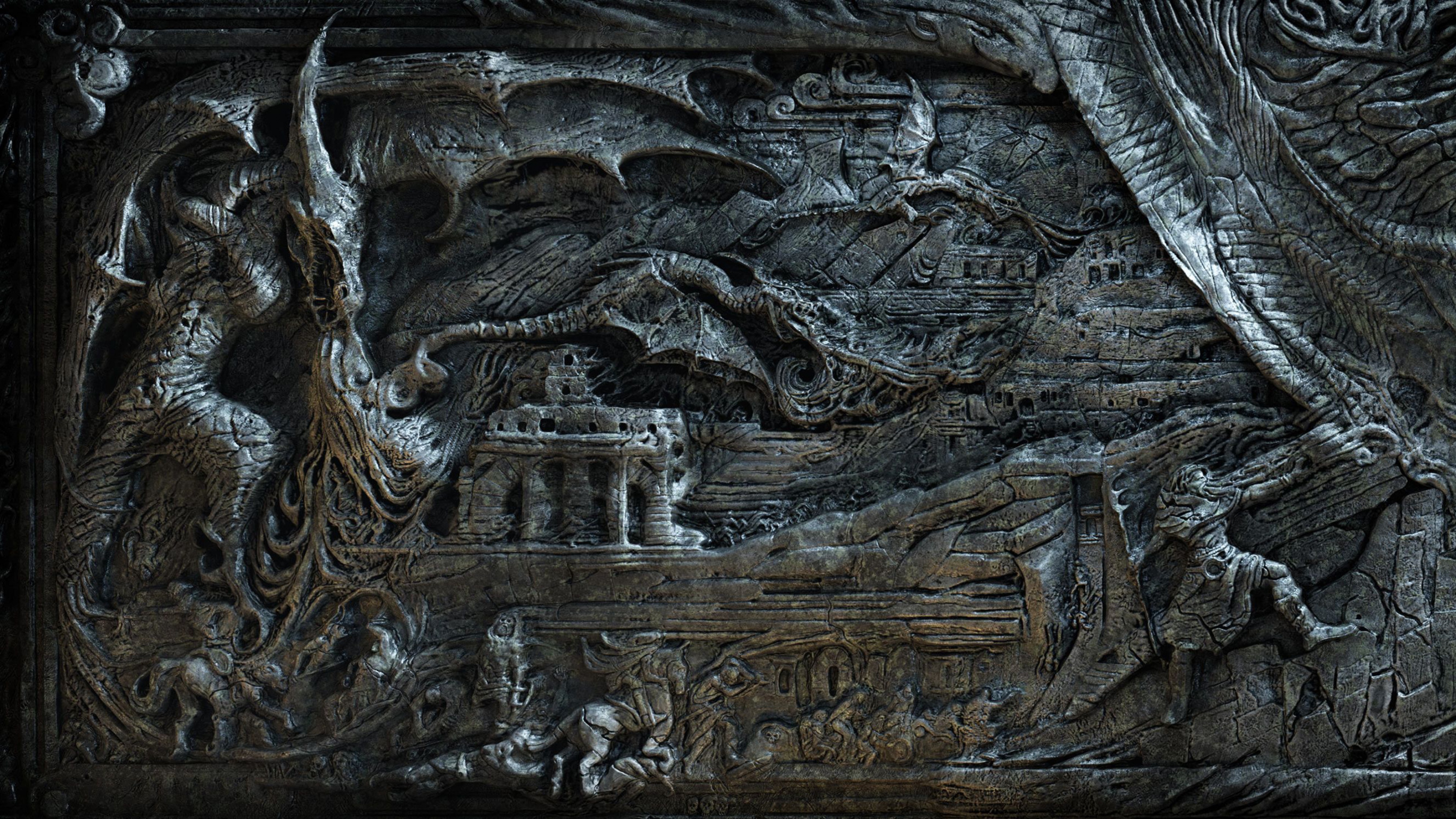Wallpaper The Elder Scrolls Skyrim Bas Magician Dragon