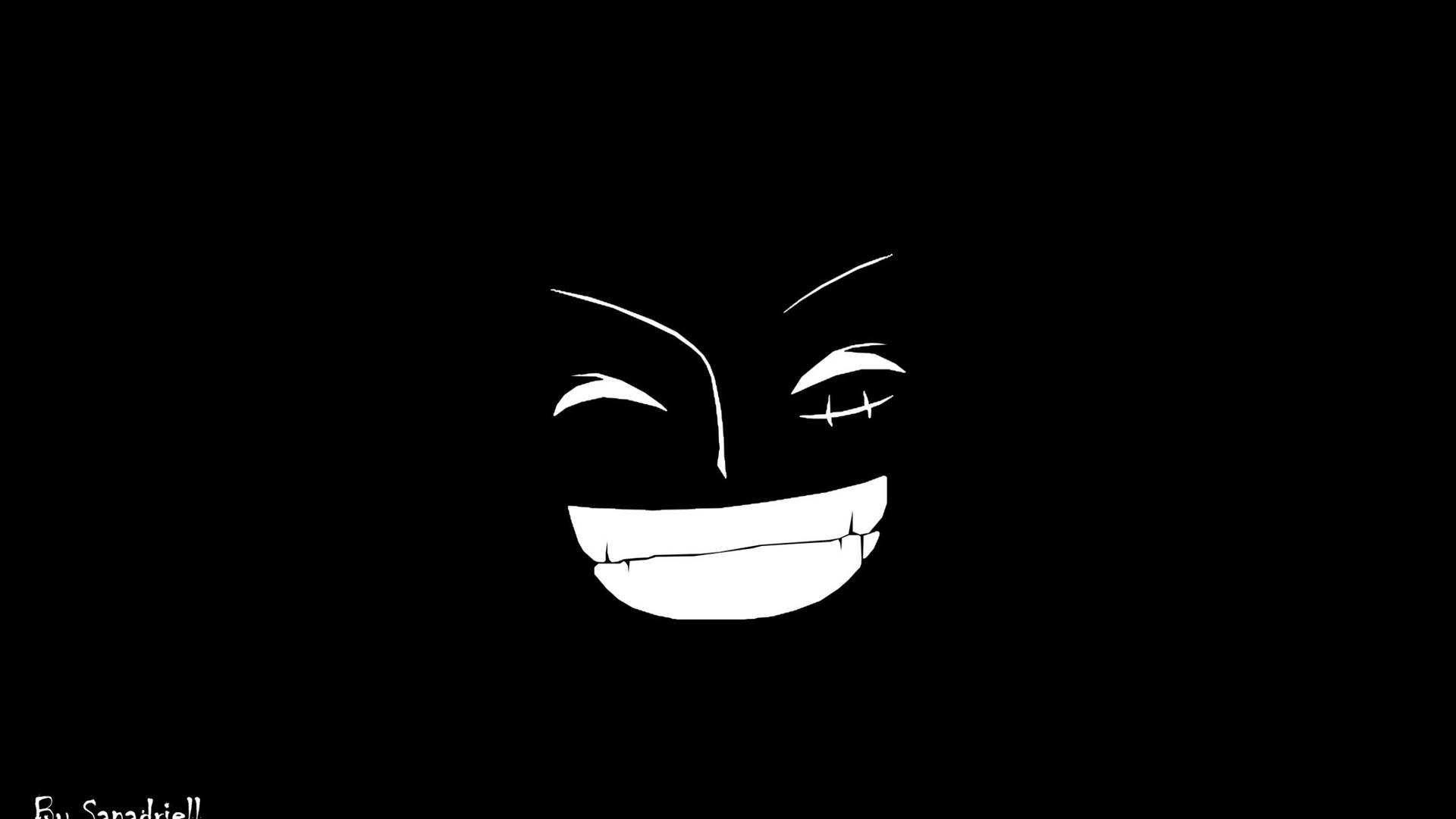 Luffy Black Wallpaper