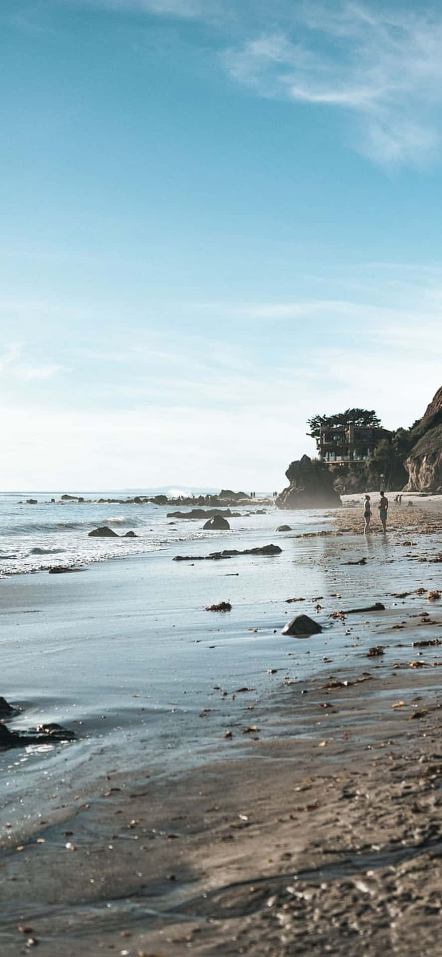 iPhone Xs Max Malibu Background Wallpaper