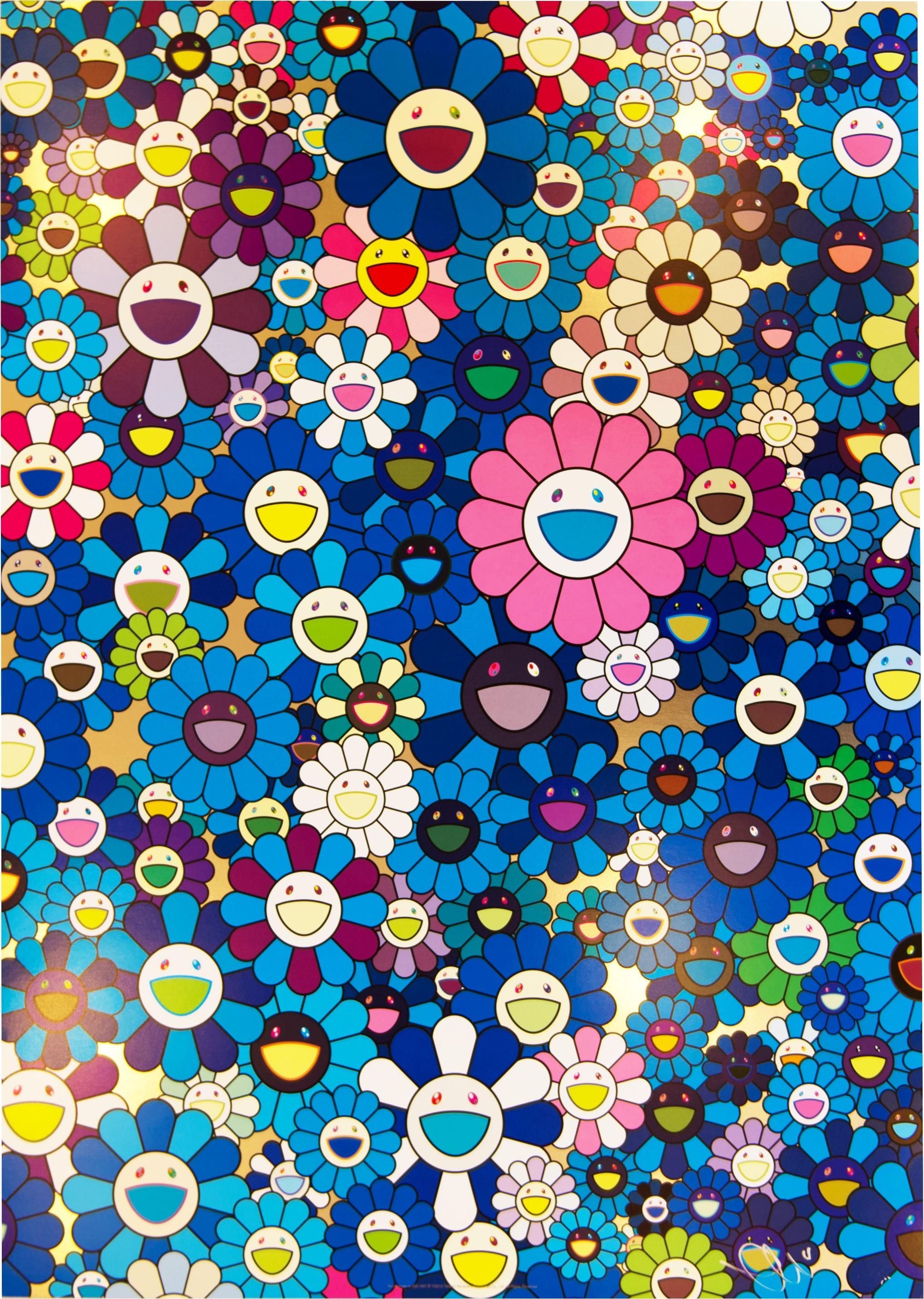 Murakami Flower Wallpaper Discover more Art Artwork Murakami Murakami  Art Murakami Flower wallpaper https  Murakami flower Kaws wallpaper  Flower wallpaper